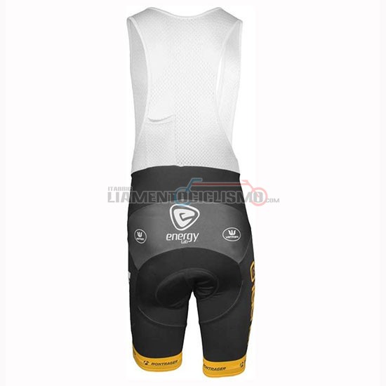 Abbigliamento Ciclismo Telenet Fidea Manica Corta 2019 Nero Giallo Blu